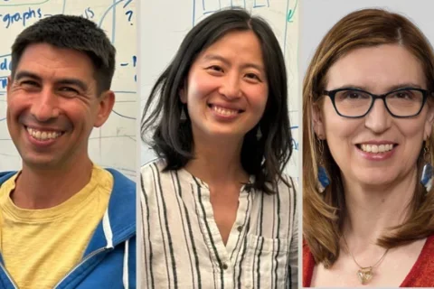 Drs. Fregoso, Lazazzera, and Li smiling