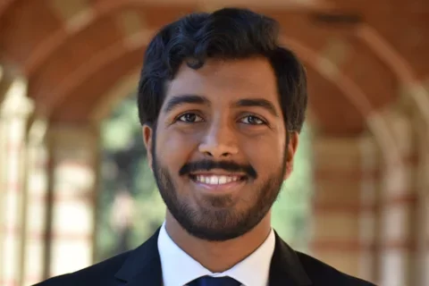 Headshot of 3rd-year MIMG student Sohan Talluri 