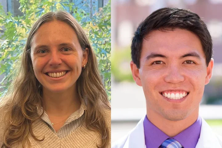 Nicole and Ryan side by side smiling.