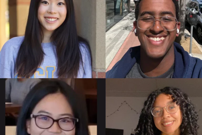 MIMG Undergraduate students smiling 