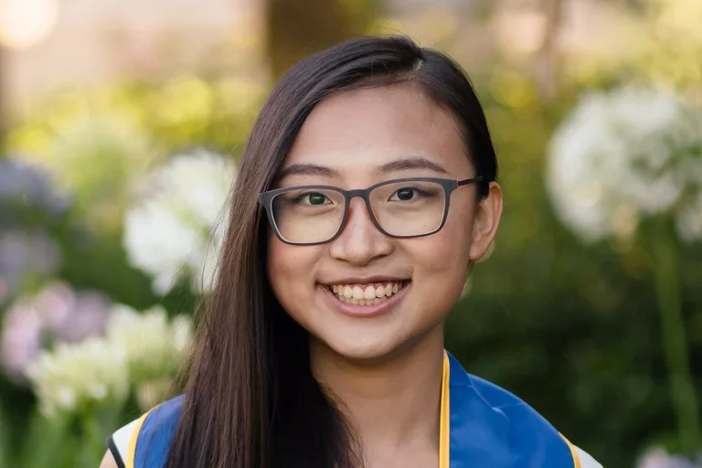 Helen Huang smiling