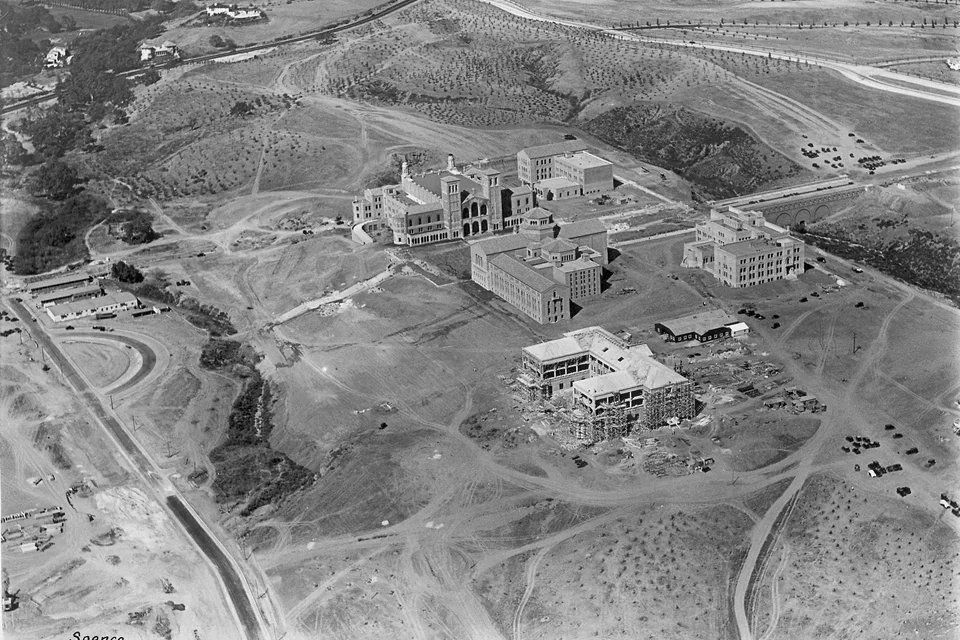 UCLA aerial photo, 1929