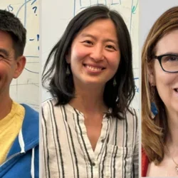 Drs. Fregoso, Lazazzera, and Li smiling 