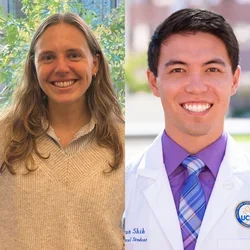 Nicole and Ryan side by side smiling.