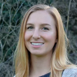 Staff member Sierra Dwyer 